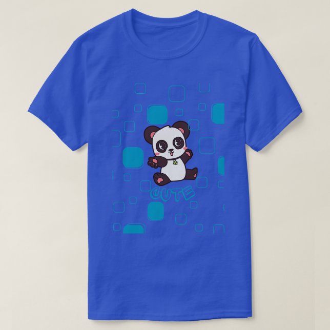 cute panda desighn T-Shirt (Design Front)