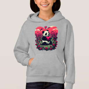 Cute Panda Holding Heart - Valentine's Day Gift
