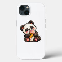 Cute Panda Ice Cream