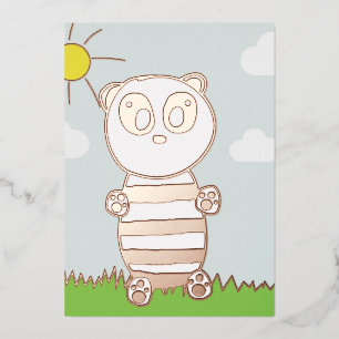 Cute Panda Illustration