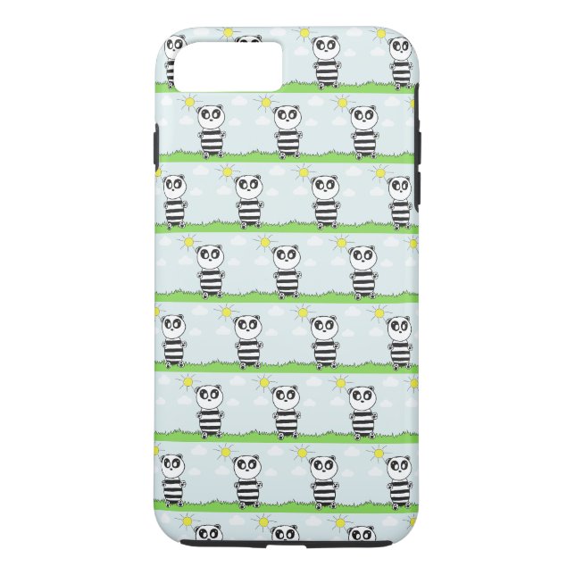 Cute Panda Illustration Case-Mate iPhone Case (Back)