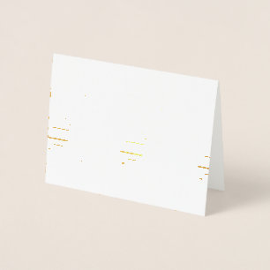 Cute Panda Illustration Foil Card