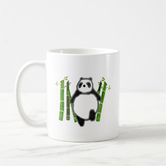 Cute panda ink drawing coffee mug