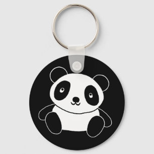 Cute Panda Key Ring