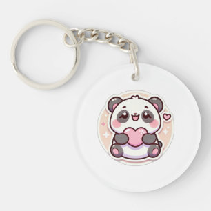 Cute Panda 🐼 Key Ring