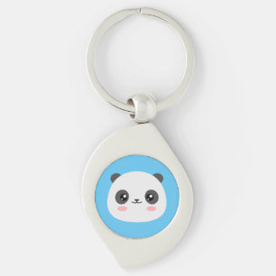 Cute Panda Key Ring
