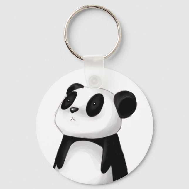 Cute Panda Keychain (Front)