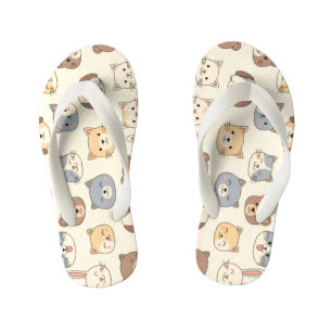 Cute Panda Kids Slippers – Adorable Cartoon Animal Kid's Jandals