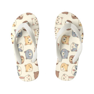 Cute Panda Kids Slippers – Adorable Cartoon Animal Kid's Jandals