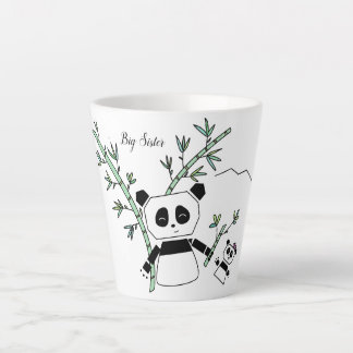 Cute Panda Latte cup