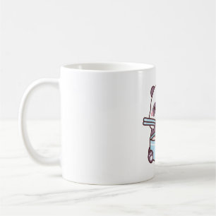 Cute Panda Loves Eating Ramen Noodles Coffee Mug