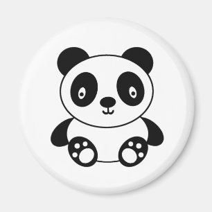 Cute Panda Magnet