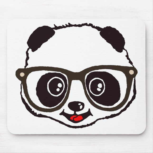 Cute Panda Mouse Pad (Front)