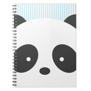 Cute panda notebook