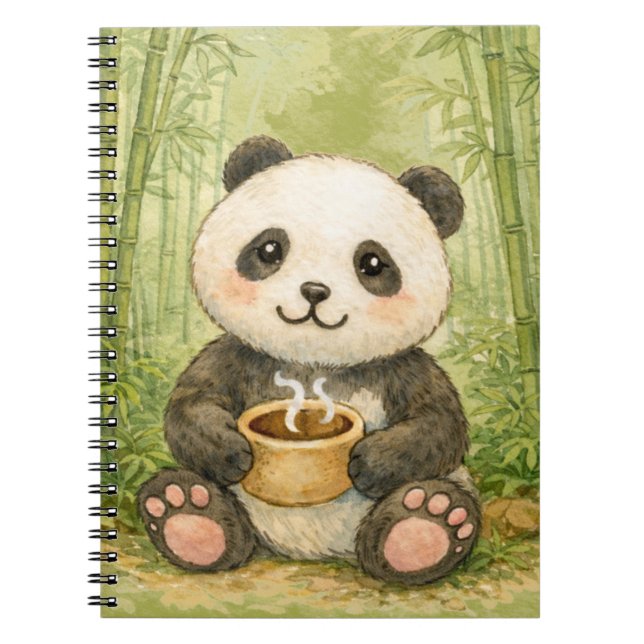 Cute panda notebook (Front)
