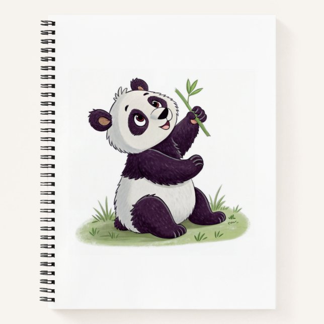 Cute Panda Notebook | Dream Quill (Front)