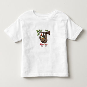 "Cute Panda on Tree Baby T-Shirt" Toddler T-Shirt