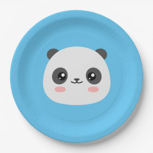 Cute Panda Paper Plate