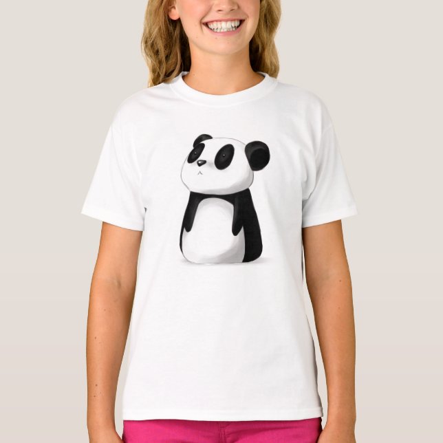 Cute Panda Shirt for Kids (Front)
