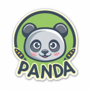 Cute Panda Sticker