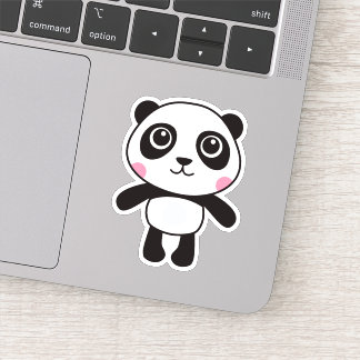 Cute panda stickers
