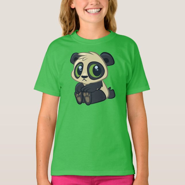 Cute Panda T-Shirt (Front)