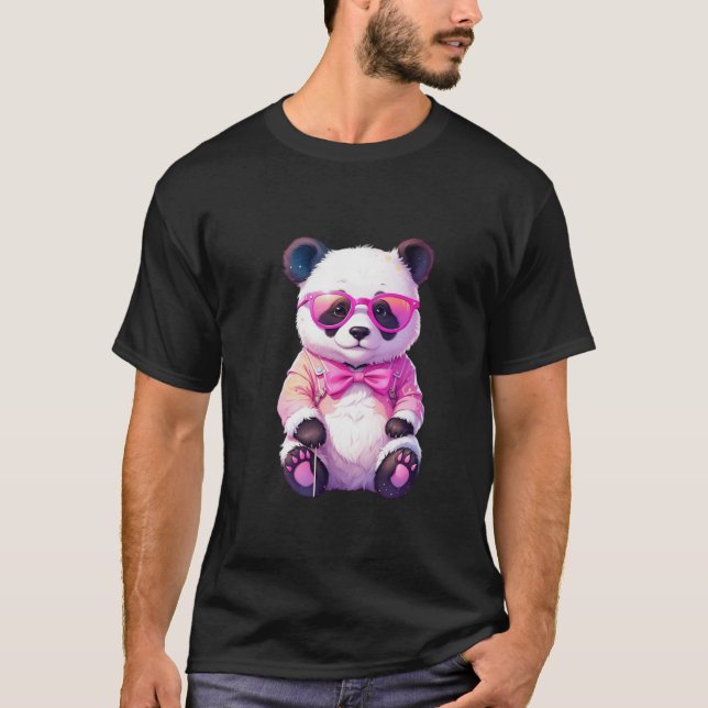 cute panda T-Shirt (Front)