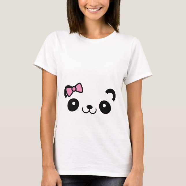 Cute Panda T-Shirt (Front)