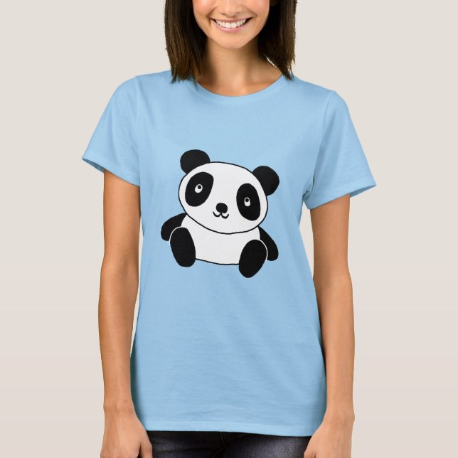 Cute Panda T-Shirt (Front)