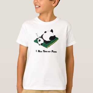 Cute Panda T-Shirt - Sleepy Panda