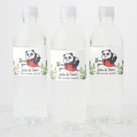 Cute Panda Thank You Baby Shower