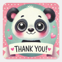 Cute Panda Thank You