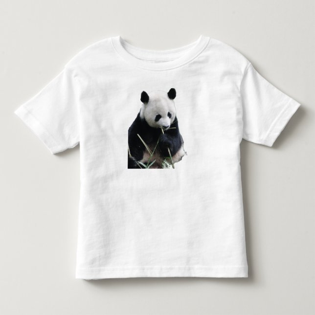 Cute Panda Toddler T-Shirt (Front)