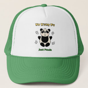 Cute panda trucker hat