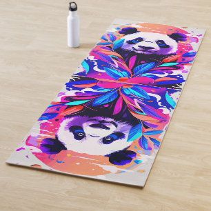 Cute Panda Yoga Mat - Panda Bear Yoga Mats