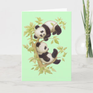 Cute Pandas Card