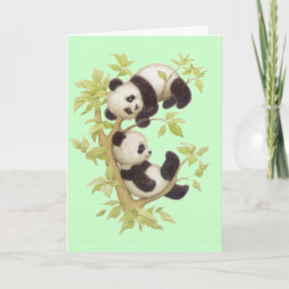 Cute Pandas Card