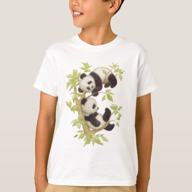 Cute Pandas T-Shirt (Front)