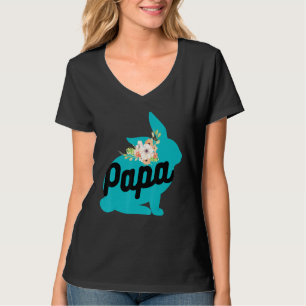 Cute Papa Rabbit Bunny Baby Designs For Pregnancy T-Shirt