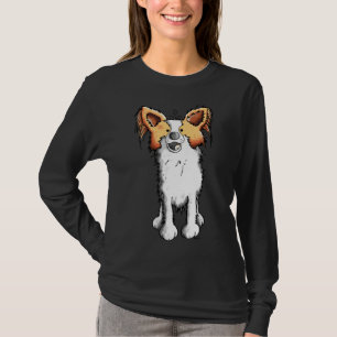 Cute Papillon Dog 5 T-Shirt