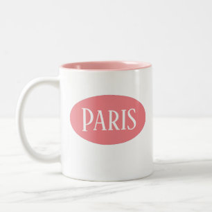 Cute Paris Pink Mug