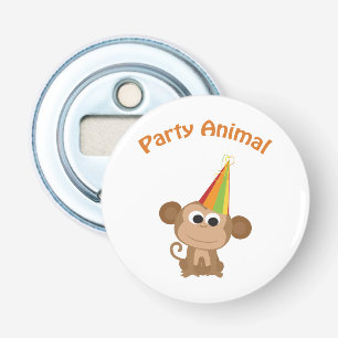 Cute Party Animal Monkey Bottle Opener