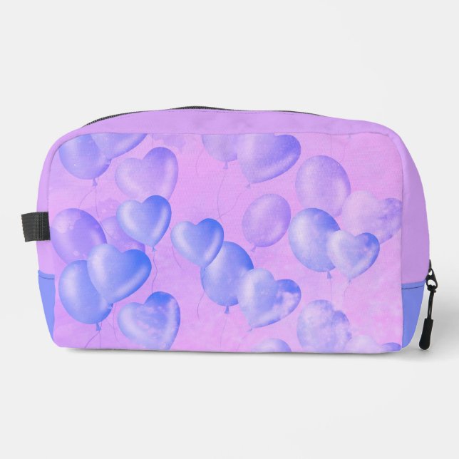 Cute Party Balloons  Dopp Kit (Front)