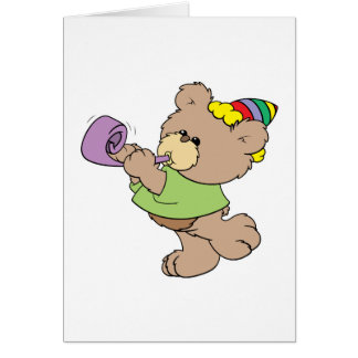 cute party bear with party favour design
