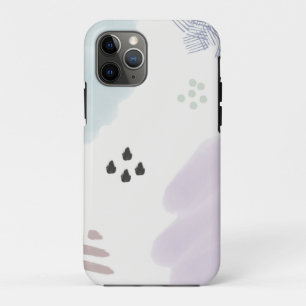 Cute Pastel Abstract Brush Stroke Case-Mate iPhone Case