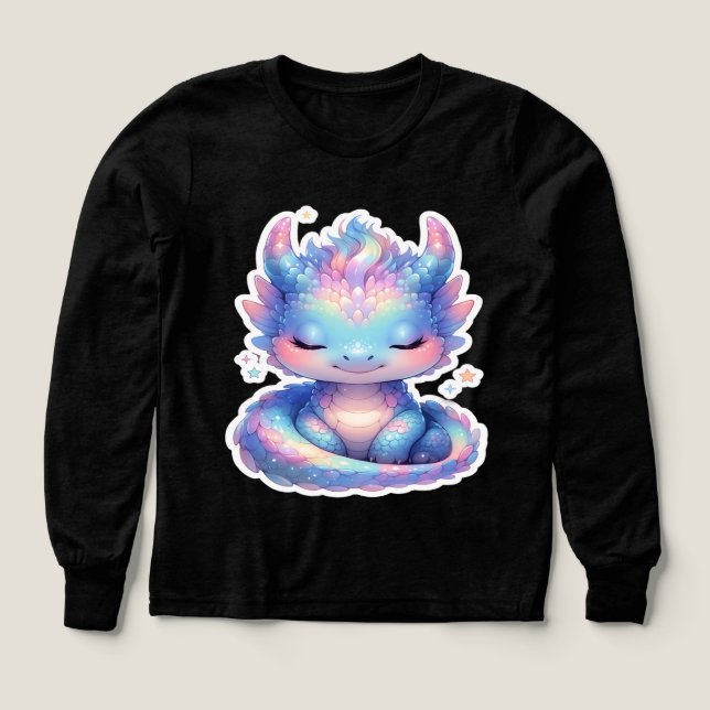 Cute Pastel Baby Dragon  (Design Front)