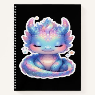 Cute Pastel Baby Dragon  Notebook