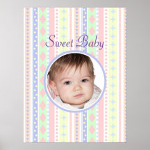 Cute Pastel Baby Print
