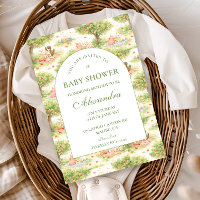 Cute Pastel Barnyard Celebration Baby Shower