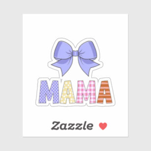 Cute Pastel Bow MAMA Design